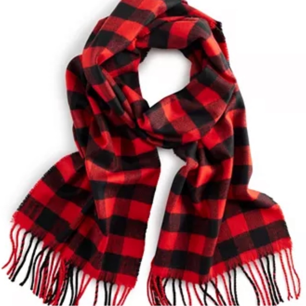 NEW CASHMERE BUFFALO SCARF CHECKED SCARF